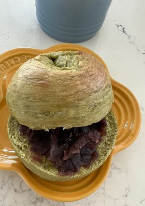 抹茶ベーグル-レシピのメイン写真