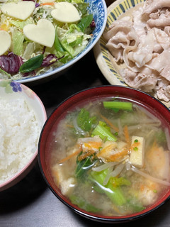 菜の花入り味噌汁-レシピのメイン写真