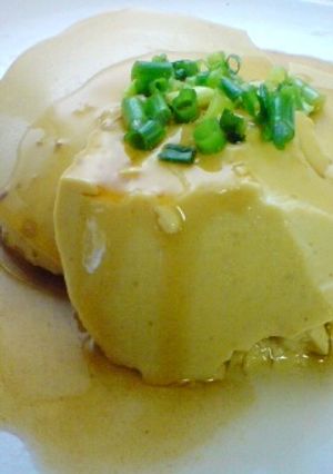 どんぶりで作る★豆乳deたまご豆腐★-レシピのメイン写真