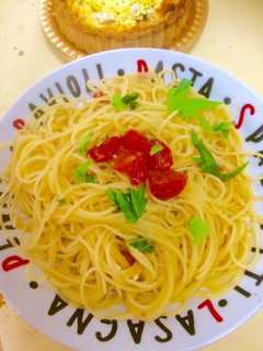 ランチに♥✿粉チーズのオイルパスタ✿-レシピのメイン写真