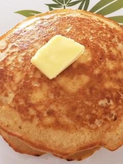 中力粉でふんわり☆ホットケーキ☆全粒粉-レシピのメイン写真