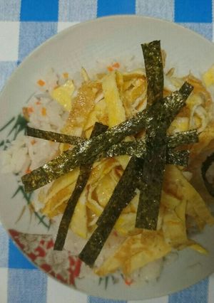 散らし寿司じゃこと人参-レシピのメイン写真