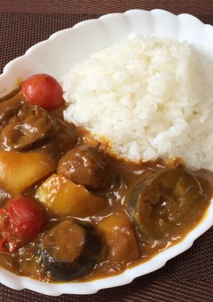 ヘルシー簡単!夏野菜カレー!(^^)!-レシピのメイン写真