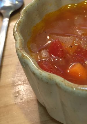 トマトスープ-レシピのメイン写真