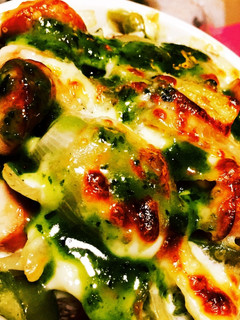 余り物で♪野菜とウインナーのチーズ焼き-レシピのメイン写真