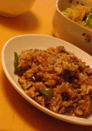 ジャージャーカレーご飯-レシピのメイン写真
