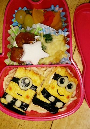 ミニオンズ弁当-レシピのメイン写真