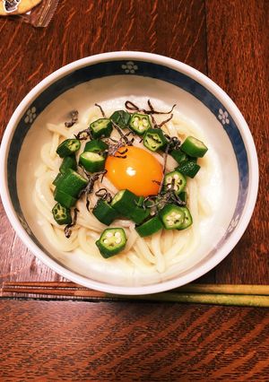 ねばねばうどん-レシピのメイン写真