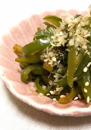 苦くない★ノンオイル★ピーマンのきんぴら-レシピのメイン写真