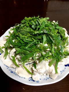 大葉たっぷり! 鶏胸肉の冷しゃぶ-レシピのメイン写真