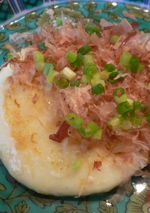 焼きモツァレラ☆醤油おかかチーズおつまみ-レシピのメイン写真