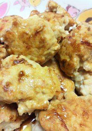 簡単鶏つくねの照り焼き-レシピのメイン写真