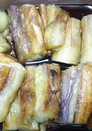 焼きナスのうま味を逃さずに簡単皮剥き-レシピのメイン写真