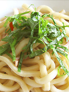 イカの塩辛入り焼きうどん-レシピのメイン写真