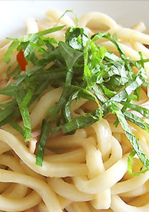 イカの塩辛入り焼きうどん-レシピのメイン写真