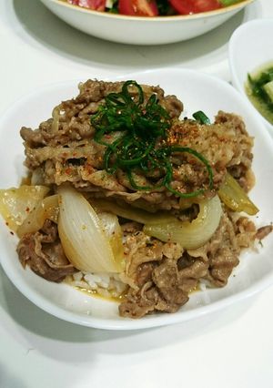 牛丼♪新玉ねぎバージョン。-レシピのメイン写真
