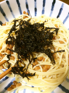 超簡単 納豆パスタ-レシピのメイン写真