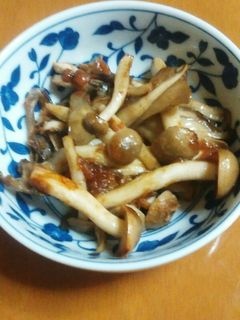 きのこの梅おかか炒め(減塩レシピ)-レシピのメイン写真