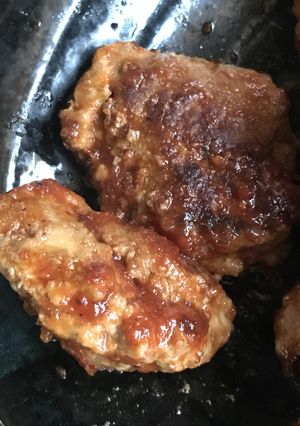 ハンバーグのトマトソース(覚書)-レシピのメイン写真
