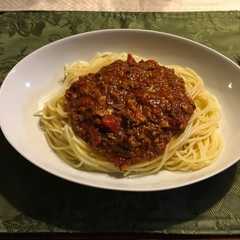 ボローニャ風ミートソースパスタ-レシピのメイン写真