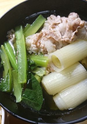 ヨネ家の青菜スープ-レシピのメイン写真