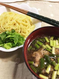 ほんのり酸味の和風豚肉つけ麺-レシピのメイン写真