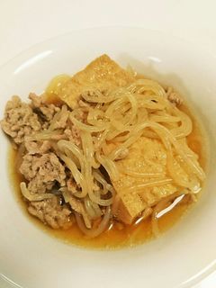 簡単☆豚ひき肉で肉豆腐☆-レシピのメイン写真