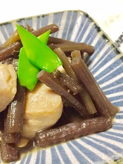 フキと鶏肉の煮物-レシピのメイン写真