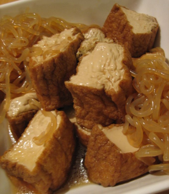 厚揚げとしらたきの炊いたの-レシピのメイン写真