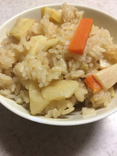 簡単たけのこご飯-レシピのメイン写真