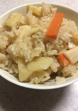 簡単たけのこご飯-レシピのメイン写真