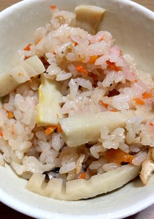 簡単☆たけのこご飯-レシピのメイン写真