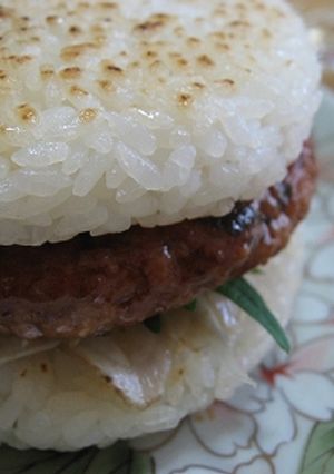 つくねライスバーガー-レシピのメイン写真
