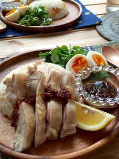 炊飯器にポンで簡単!美味しいカオマンガイ-レシピのメイン写真