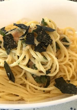 明太子のパスタ-レシピのメイン写真