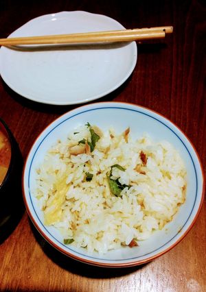 香ばしさが良い、アジ干物の混ぜご飯！-レシピのメイン写真