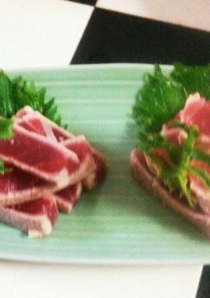 マグロのたたきフライパン♬-レシピのメイン写真
