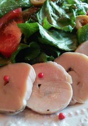 ル・クルーゼで鶏ハム-レシピのメイン写真