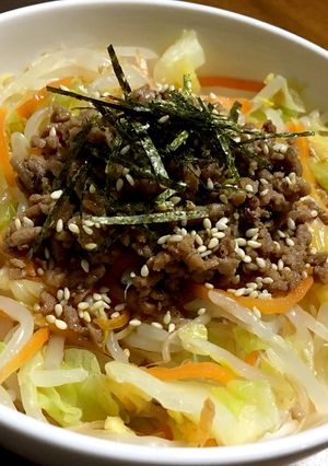 焼肉のタレで簡単ビビンバ-レシピのメイン写真