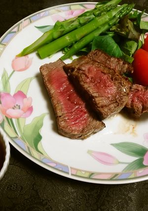 肉厚ステーキのアップル・ジンジャーソース-レシピのメイン写真