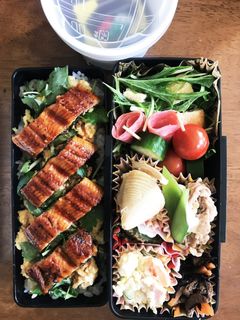 うな玉丼弁当-レシピのメイン写真