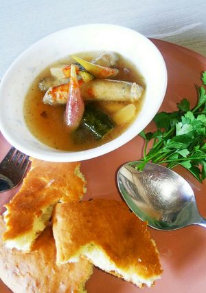 ピクルス合う合う超コスパのイイ～ポトフ♪-レシピのメイン写真