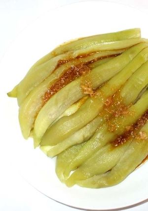 茹でナスの薬味ソースかけ♪簡単-レシピのメイン写真