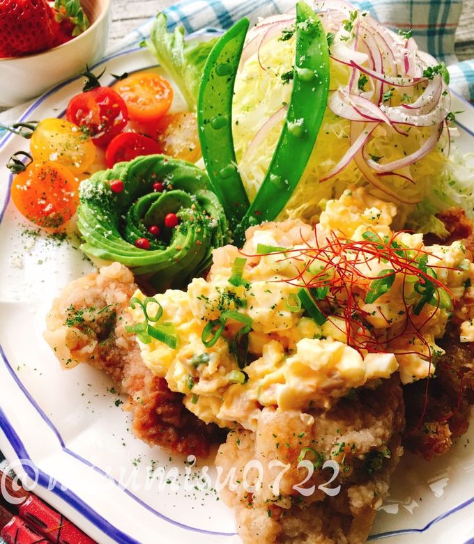 梅酢チキン南蛮と梅干しタルタル-レシピのメイン写真