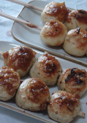 クルミ味噌焼まんじゅう～♪-レシピのメイン写真