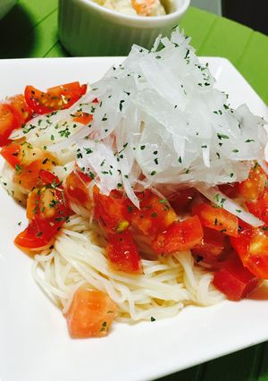 ♪さっぱりトマトそうめん♪-レシピのメイン写真