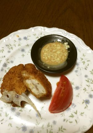 マダイの白子フライ-レシピのメイン写真