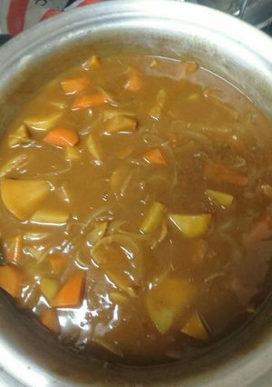 リンゴカレー-レシピのメイン写真