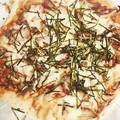 รูปของ 発酵なし！照り焼きチキンピザ