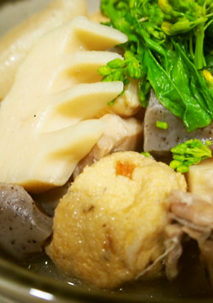 白だしで簡単☆筍入り☆鶏肉と大根の煮物☆-レシピのメイン写真